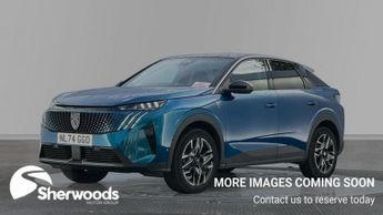Peugeot 3008 1.2 GT SUV 5dr Petrol Hybrid e-DSC6 Euro 6 (s/s) (136 ps)