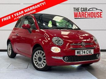 Fiat 500 1.0 MHEV Convertible 2dr Petrol Manual Euro 6 (s/s) (70 bhp)