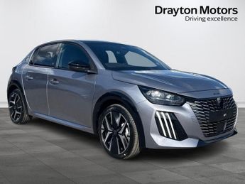 Peugeot E-208 50kWh GT Hatchback 5dr Electric Auto (7.4kW Charger) (136 ps)