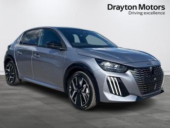 Peugeot E-208 50kWh GT Hatchback 5dr Electric Auto (7.4kW Charger) (136 ps)