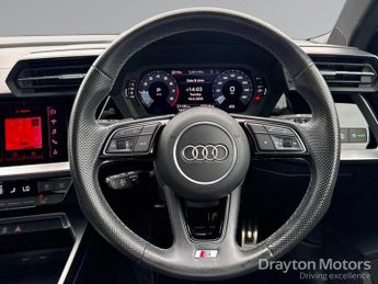 Audi A3 1.0 TFSI 30 S line Saloon 4dr Petrol S Tronic Euro 6 (s/s) (110 