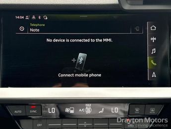 Audi A3 1.0 TFSI 30 S line Saloon 4dr Petrol S Tronic Euro 6 (s/s) (110 