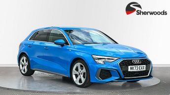 Audi A3 1.0 TFSI 30 S line Sportback 5dr Petrol S Tronic Euro 6 (s/s) (1