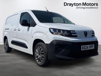 Peugeot Partner 1.5 BlueHDi 950 Asphalt Long Panel Van 6dr Diesel Manual LWB Eur