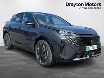 Peugeot 3008 73kWh GT SUV 5dr Electric Auto (210 ps)