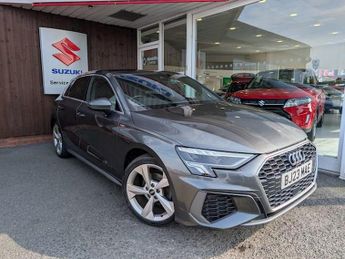 Audi A3 1.0 TFSI 30 S line Sportback 5dr Petrol Manual Euro 6 (s/s) (110