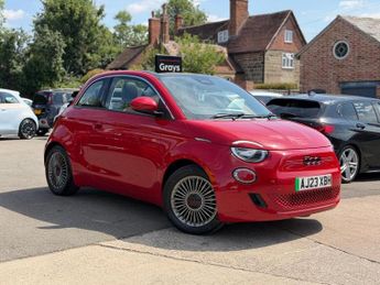 Fiat 500e 42kWh RED Convertible 2dr Electric Auto (118 ps)