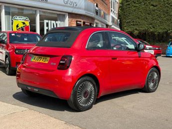 Fiat 500e C 42kWh RED Convertible 2dr Electric Auto (118 ps)