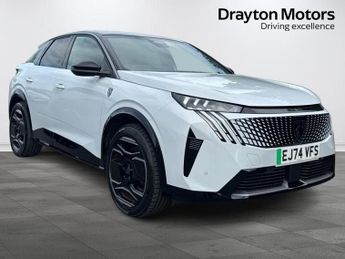 Peugeot E-3008 73kWh GT SUV 5dr Electric Auto (210 ps)