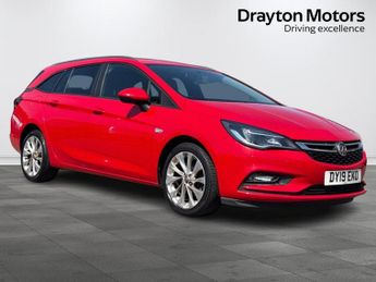 Vauxhall Astra 1.4i Turbo Design Sports Tourer 5dr Petrol Manual Euro 6 (125 ps