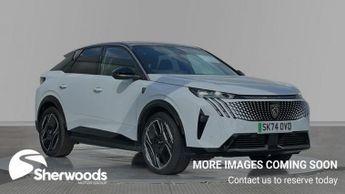 Peugeot E-3008 73kWh GT SUV 5dr Electric Auto (210 ps)