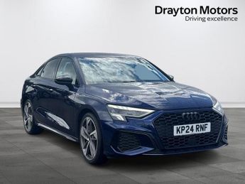 Audi A3 1.5 TFSI 35 Black Edition Saloon 4dr Petrol S Tronic Euro 6 (s/s
