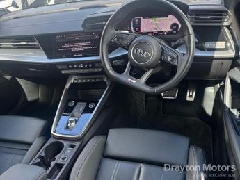 Audi A3 1.5 TFSI 35 Black Edition Saloon 4dr Petrol S Tronic Euro 6 (s/s