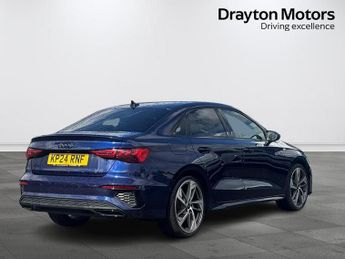 Audi A3 1.5 TFSI 35 Black Edition Saloon 4dr Petrol S Tronic Euro 6 (s/s