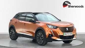 Peugeot E-2008 50kWh GT Premium SUV 5dr Electric Auto (7kW Charger) (136 ps)