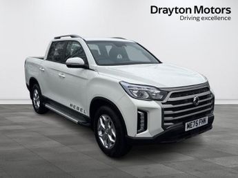 KGM Musso 2.2D Rebel Pickup Double Cab 4dr Diesel Manual 4WD Euro 6 (202 p
