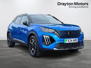 Peugeot E-2008 50kWh GT SUV 5dr Electric Auto (11kW Charger) (136 ps)