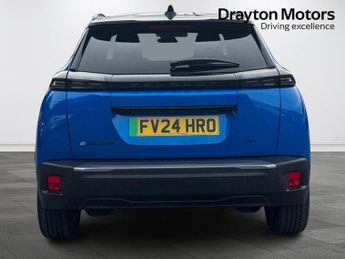 Peugeot E-2008 50kWh GT SUV 5dr Electric Auto (11kW Charger) (136 ps)