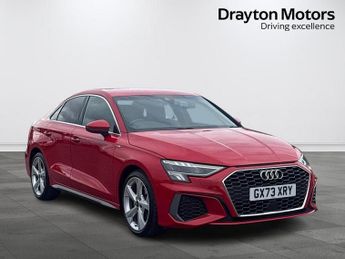 Audi A3 1.0 TFSI 30 S line Saloon 4dr Petrol Manual Euro 6 (s/s) (110 ps