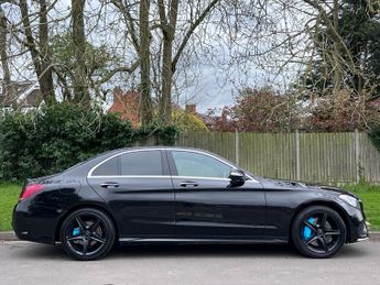 MERCEDES-BENZ C CLASS C300 BT DIESEL HYBRID AMG LINE PREMIUM PLUS