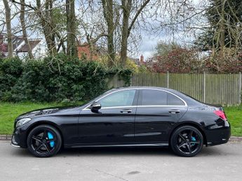 MERCEDES-BENZ C CLASS C300 BT DIESEL HYBRID AMG LINE PREMIUM PLUS