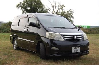 Toyota Alphard REAR CAMPER CONVERSION