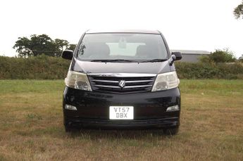 TOYOTA ALPHARD REAR CAMPER CONVERSION