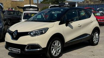 Renault Captur 1.5 Dynamique Nav dCi 90 5dr Diesel Cream 1 OWNER FROM NEW+SATNA