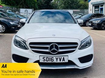 Mercedes C Class 2.1 C220d AMG Line (Premium) 7G-Tronic+ Euro 6 (s/s) 4dr