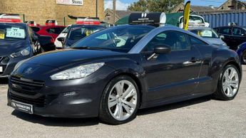 Peugeot RCZ 1.6 THP GT 2dr Black LEATHER+SATNAV+10STAMPS