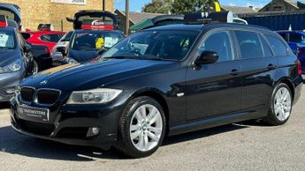 BMW 318 2.0 318i SE Touring 5dr Black LEATHER+SATNAV+BLUETOOTH