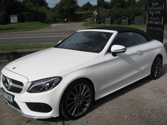 Mercedes C Class 2.0 C200 AMG Line Convertible