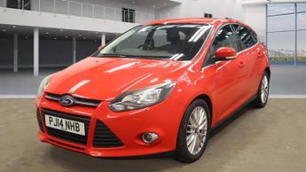 Ford Focus 1.0 T EcoBoost Zetec 5dr Red 1 FORMER KEEPER+LOW TAX