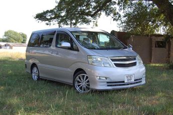 Toyota Alphard REAR CAMPER CONVERSION