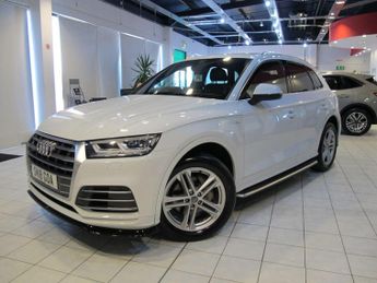 Audi Q5 2.0 TFSI S line S Tronic quattro Euro 6 (s/s) 5dr (252ps) - Sat 