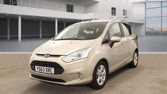 Ford B Max 1.0 T EcoBoost Zetec Silver 5dr 1 OWNER+LOW TAX+10 STAMPS