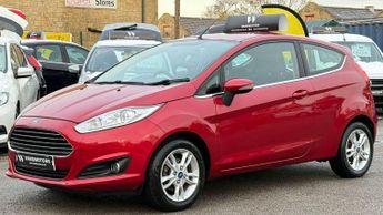 Ford Fiesta 1.0 T EcoBoost Zetec Red 3dr 0 TAX+BLUETOOTH+DAB