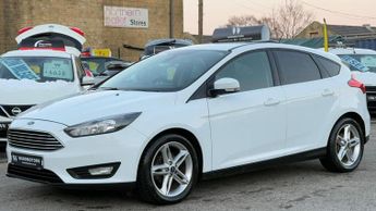 Ford Focus 1.0 T EcoBoost Zetec White 5dr SATNAV+WETBELT DONE+LOW TAX