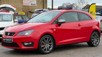 SEAT Ibiza 1.4 TSI ACT FR Edition Red 3dr 1 KEEPER+LOWTAX+SATNAV+STUNNING