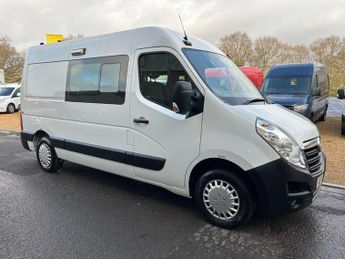 Vauxhall Movano 3500 2.3 CDTI 130 Welfare Crew Van