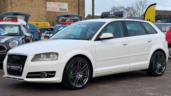 Audi A3 2.0 TDI Sport 5dr Diesel White LOW TAX+JAN 26 MOT+BELT DONE