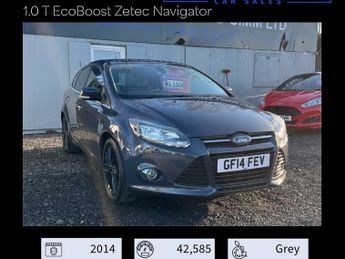 Ford Focus 1.0 T EcoBoost Zetec Navigator