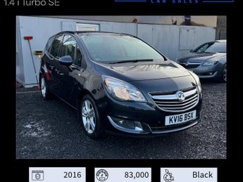 Vauxhall Meriva 1.4 i Turbo SE