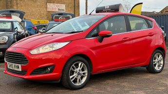 Ford Fiesta 1.2 Zetec Red 5dr BLUETOOTH+JUST SERVICED+2 KEYS