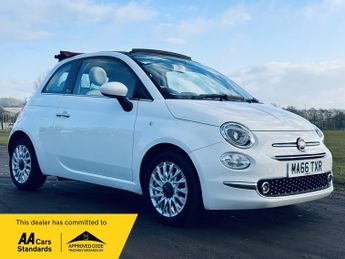 Fiat 500 1.2 500c My17 1.2 69hp Lounge Convertible