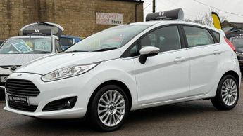 Ford Fiesta 1.0 T EcoBoost Zetec 5dr White 0 TAX+9 SERVICES+BLUETOOTH