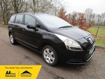 Peugeot 5008 1.6 HDi Access, 7 SEATER - FSH, NEW CAMBELT, 3 MONTH WARRANTY, A