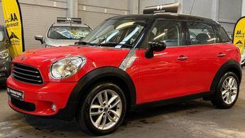 MINI Countryman 1.6 Cooper D Countryman Diesel Red 5dr LOWTAX+7SERVICES+1KEEPER+