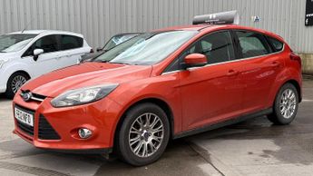 Ford Focus 1.6 Titanium 5dr Orange CRUISE+FEB 26 MOT+JUST SERVICED+11 STAMP