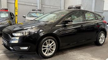 Ford Focus 1.0 T EcoBoost Zetec Black 5dr BELT DONE+0 TAX+BLUETOOTH